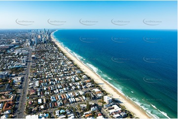 Aerial Photo Mermaid Beach QLD Aerial Photography