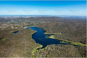 Aerial Photo Enoggera Reservoir Aerial Photography