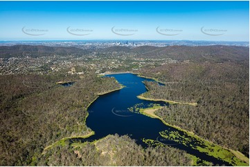 Aerial Photo Enoggera Reservoir Aerial Photography