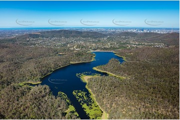 Aerial Photo Enoggera Reservoir Aerial Photography