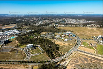 Aerial Photo Springfield Central Aerial Photography