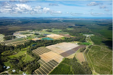 Aerial Photo Glass House Mountains QLD Aerial Photography