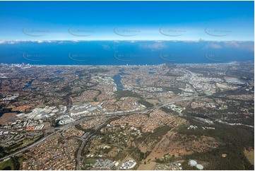 High Altitude Aerial Photo Mudgeeraba QLD Aerial Photography