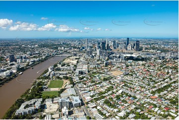 Aerial Photo West End QLD Aerial Photography