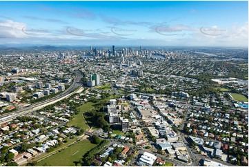 Aerial Photo Greenslopes QLD Aerial Photography