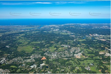 High Altitude Aerial Photo Woombye QLD Aerial Photography