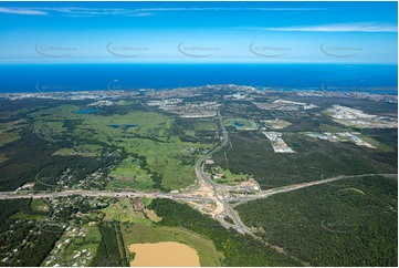 High Altitude Aerial Photo Meridan Plains QLD Aerial Photography