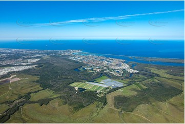 High Altitude Aerial Photo Bells Creek QLD Aerial Photography