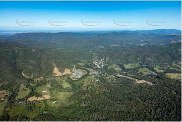 High Altitude Aerial Photo Canungra QLD Aerial Photography