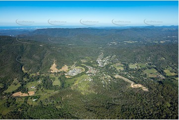 High Altitude Aerial Photo Canungra QLD Aerial Photography