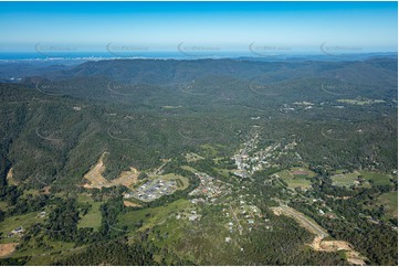 High Altitude Aerial Photo Canungra QLD Aerial Photography