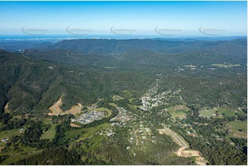 High Altitude Aerial Photo Canungra QLD Aerial Photography