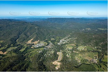 High Altitude Aerial Photo Canungra QLD Aerial Photography