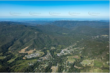 High Altitude Aerial Photo Canungra QLD Aerial Photography