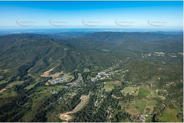 High Altitude Aerial Photo Canungra QLD Aerial Photography