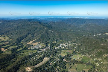 High Altitude Aerial Photo Canungra QLD Aerial Photography