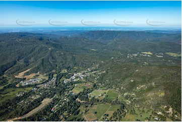 High Altitude Aerial Photo Canungra QLD Aerial Photography