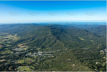 High Altitude Aerial Photo Canungra QLD Aerial Photography