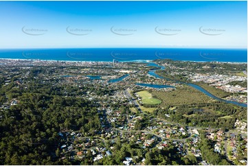 Aerial Photo Currumbin Waters QLD Aerial Photography