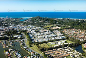 Aerial Photo Currumbin Waters QLD Aerial Photography