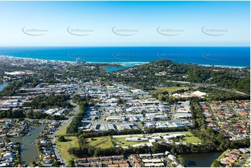 Aerial Photo Currumbin Waters QLD Aerial Photography