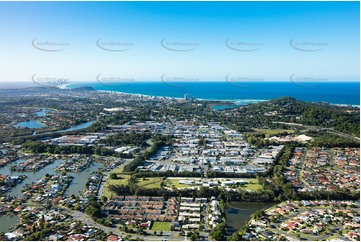 Aerial Photo Currumbin Waters QLD Aerial Photography