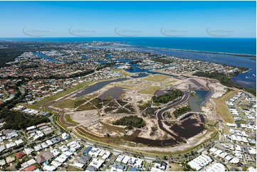 Aerial Photo Pelican Waters QLD Aerial Photography
