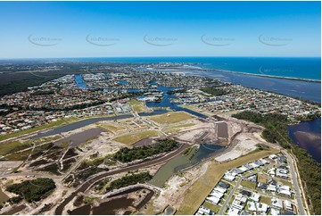 Aerial Photo Pelican Waters QLD Aerial Photography