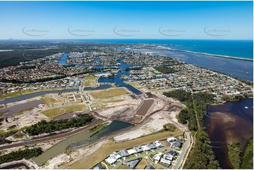 Aerial Photo Pelican Waters QLD Aerial Photography