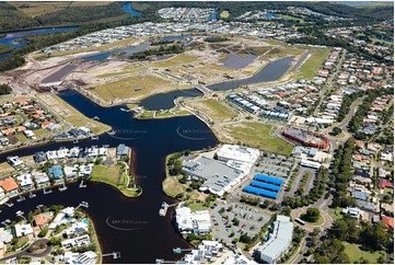 Aerial Photo Pelican Waters QLD Aerial Photography