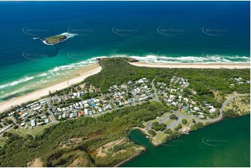 Aerial Photo Fingal Head NSW Aerial Photography