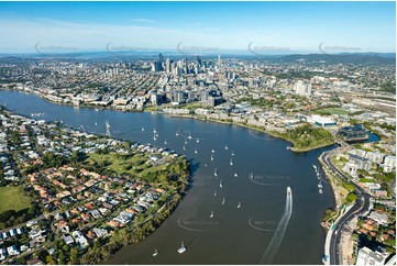 Aerial Photo Bulimba QLD Aerial Photography