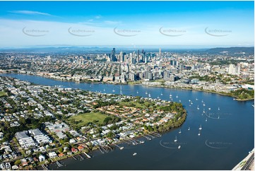 Aerial Photo Bulimba QLD Aerial Photography