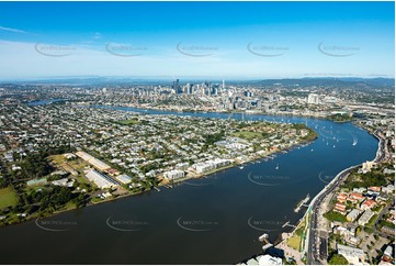 Aerial Photo Bulimba QLD Aerial Photography