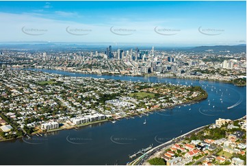 Aerial Photo Bulimba QLD Aerial Photography