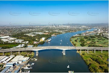 Gateway Bridge Murarrie QLD Aerial Photography