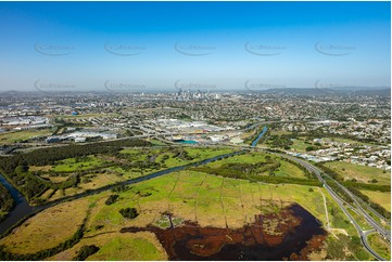 Aerial Photo Nudgee Beach Aerial Photography