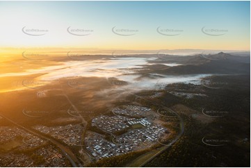 Sunrise High Altitude Aerial Photo Deebing Heights QLD Aerial Photography