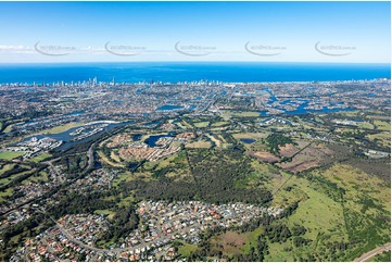 Aerial Photo Carrara QLD Aerial Photography