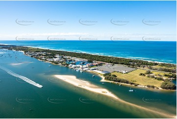 Aerial Photo Main Beach QLD Aerial Photography