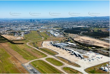 Aerial Photo Brisbane Airport QLD Aerial Photography