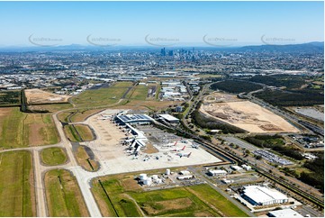 Aerial Photo Brisbane Airport QLD Aerial Photography