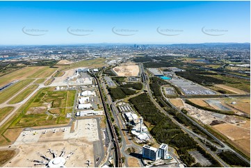 Aerial Photo Brisbane Airport QLD Aerial Photography