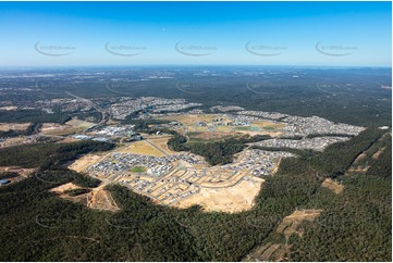 High Altitude Aerial Photo Spring Mountain QLD Aerial Photography