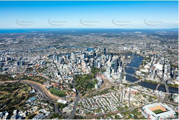 Aerial Photo Brisbane City QLD Aerial Photography