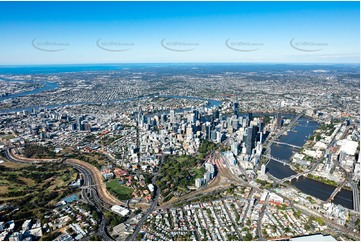 Aerial Photo Brisbane City QLD Aerial Photography