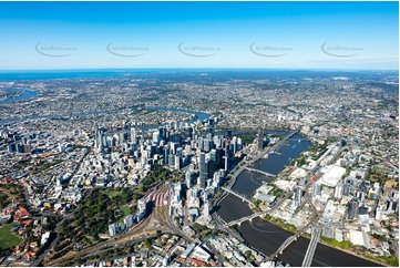 Aerial Photo Brisbane City QLD Aerial Photography