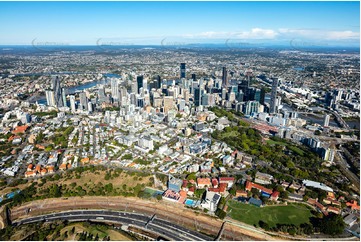 Aerial Photo Spring Hill QLD Aerial Photography