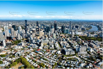 Aerial Photo Spring Hill QLD Aerial Photography