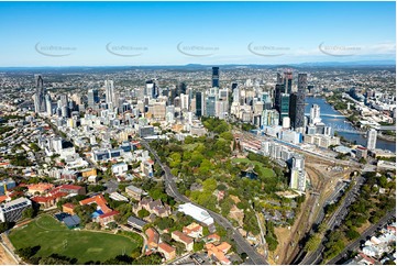 Aerial Photo Brisbane City QLD Aerial Photography